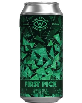 Vocation First Pick Chocolate & Praline Stout Burköl 44 cl 4.6%